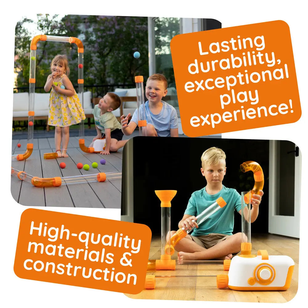 Air Toobz STEM Construction Set – Creative Air-Powered Building Fun for Kids