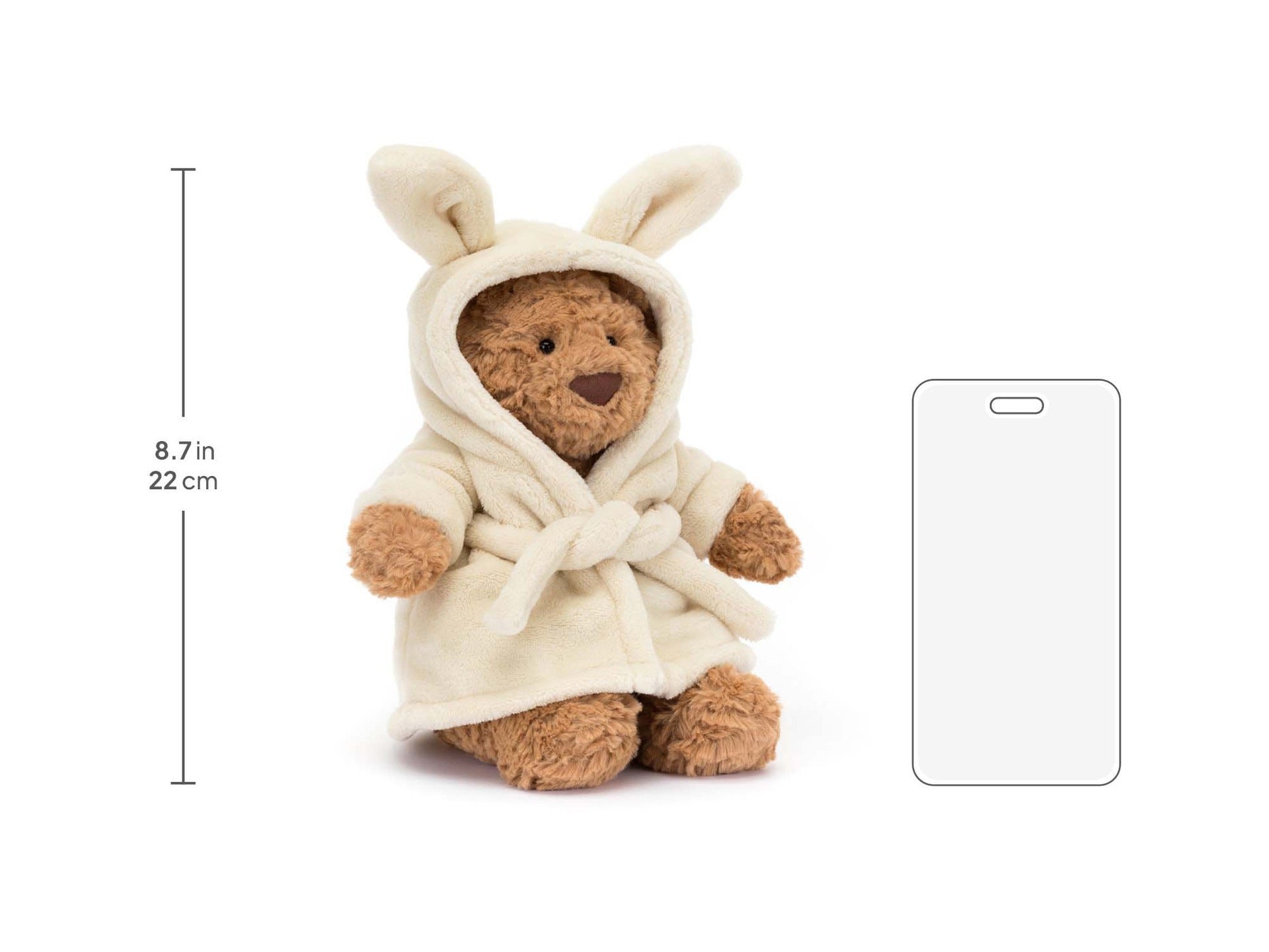 Bartholomew Bear – Cozy Bathrobe Outfit